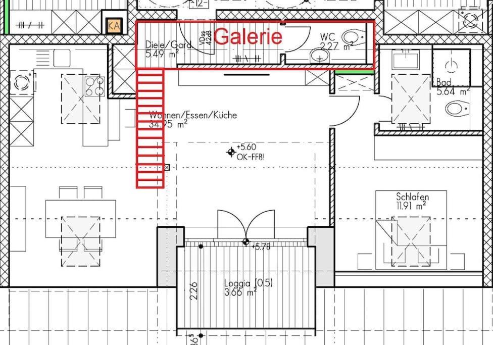 Loftwohnung Kaiserblick Im Inntal - 83 Qm - Zentral & Ruhig Flintsbach Eksteriør bilde